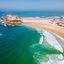 Praia do Baleal em Peniche, na costa Oeste de Portugal